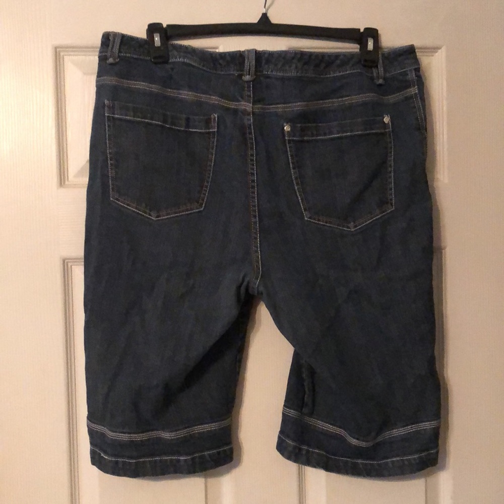 Venezia denim cargo short Sz 18 - Picture 6 of 7